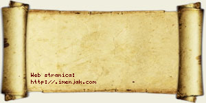 Georgina Aćimović vizit kartica